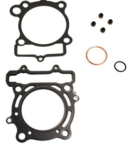 SERIE GUARNIZIONI SMERIGLIO KX250F 04-08/RMZ 250 04-06 S/COPERCHIO VALVOLE 