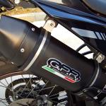 Scarico GPR compatibile con Derbi Mulhacèn 2006-2011 - Furore Nero