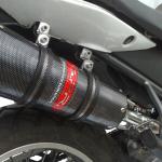 Scarico GPR compatibile con Derbi Mulhacèn 2006-2011 - Furore Nero