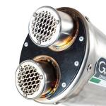 Scarico GPR compatibile con Cf Moto 800 Mt Sport 2022-2024 - Dual Titanium