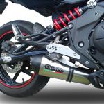 Scarico GPR compatibile con Cf Moto Nk 650 2012-2016 - Gpe Ann. titanium