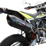 Scarico GPR compatibile con Fantic Motor XMF 125 2021-2023 - Furore Evo4 Nero
