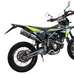 Scarico GPR compatibile con Fantic Motor XEF 125 2021-2023 - M3 Inox 