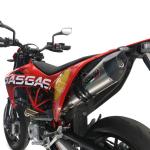 Scarico GPR compatibile con Gas Gas SM 700 2023-2024 - GP Evo4 Titanium
