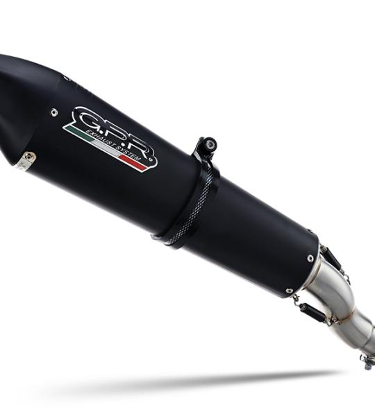 Scarico GPR compatibile con Can Am Spyder 1000 RT 2013-2023 - Gpe Ann. Black titanium