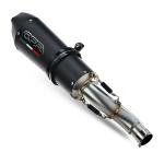 Scarico GPR compatibile con Ducati Hyperstrada 821 2013-2016 - Gpe Ann. Black titanium