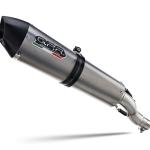 Scarico GPR compatibile con Ktm LC 8 Super Adventure 1290 R 2021-2024 - Gpe Ann. titanium