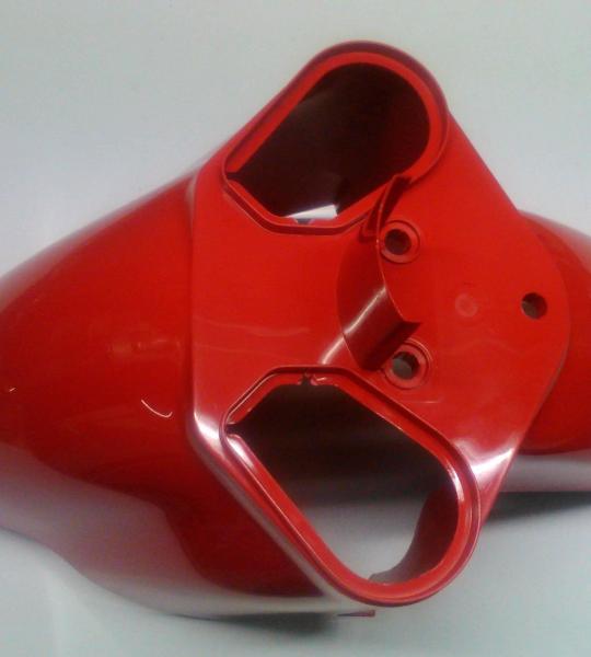 Parafango anteriore rosso per MBK Evolis