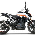 Scarico GPR compatibile con Ktm Duke 250 2021-2023 - Deeptone Inox