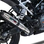 Scarico GPR compatibile con Ktm Duke 250 2021-2023 - Deeptone Inox