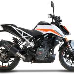 Scarico GPR compatibile con Ktm Duke 250 2021-2023 - Furore Nero