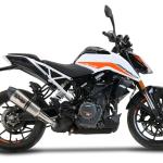 Scarico GPR compatibile con Ktm Duke 250 2021-2023 - GP Evo4 Titanium