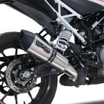 Scarico GPR compatibile con Ktm Duke 250 2021-2023 - GP Evo4 Titanium