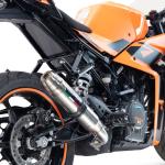 Scarico GPR compatibile con Ktm Rc 390 2022-2024 - Deeptone Inox