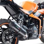 Scarico GPR compatibile con Ktm Rc 390 2022-2024 - Furore Nero