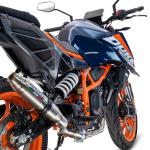 Scarico GPR compatibile con Ktm Duke 200 2024-2025 - Deeptone Inox