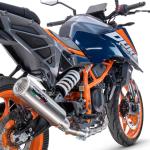 Scarico GPR compatibile con Ktm Duke 200 2024-2025 - M3 Inox 