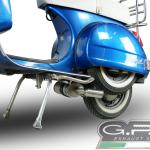 Scarico GPR compatibile con Lml Star 200 4T a marce - 4ST with gears 2011-2016 - Alluminio