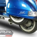Scarico GPR compatibile con Lml Star 200 4T a marce - 4ST with gears 2011-2016 - Alluminio