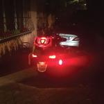 Coppia Di Portapacchi Laterali Con Predisp. Led + Led Rosso Per Can Am Spyder Rt 2014>2019