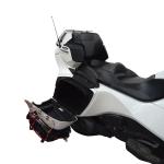 Coppia Di Portapacchi Laterali Con Predisp. Led + Led Rosso Per Can Am Spyder Rt 2014>2019