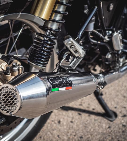 Scarico GPR compatibile con Lambretta Lambretta 125 - 150 Milano 2012-2014 - Ultracone lucido