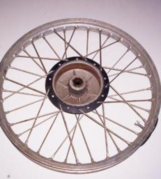 Ruota anteriore compelta di mozzo storica Tamburo D. 150mm
