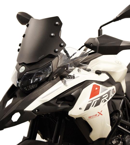 Cupolino Rally Colore Nero Opaco Per Benelli Trk 502