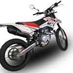 Scarico GPR compatibile con Beta RR 125 Enduro Lc 4t 2010-2018 - Furore Poppy