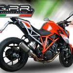 Scarico GPR compatibile con Ktm Super Duke 1290 GT 2022-2024 - M3 Inox 