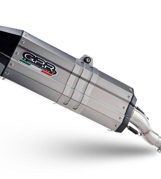 Scarico GPR compatibile con Ktm LC 8 Super Adventure 1290 R 2021-2024 - Hyper Sonic Titanium