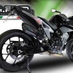 Scarico GPR compatibile con Ktm Duke 790 2021-2024 - Furore Evo4 Nero