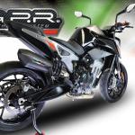 Scarico GPR compatibile con Ktm Duke 790 2021-2024 - GP Evo4 Black Titanium