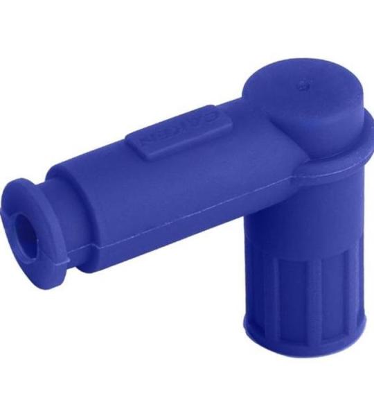 Pipetta Cappuccio Candela in Silicone Blu