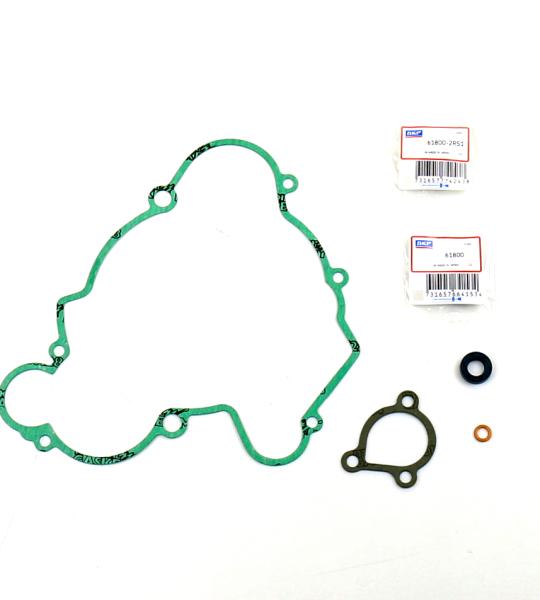 POMPA ACQUA KIT SERIE GUARNIZIONI + CUSCINETTO KTM SX65 02-08