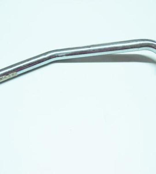 Tubo scarico anteriore destro D.20 cromato per Benelli G2. Elle - dal 1979