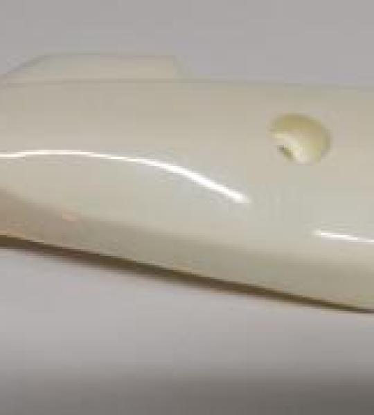 Protezione forcella destro bianco per MBK Target 50