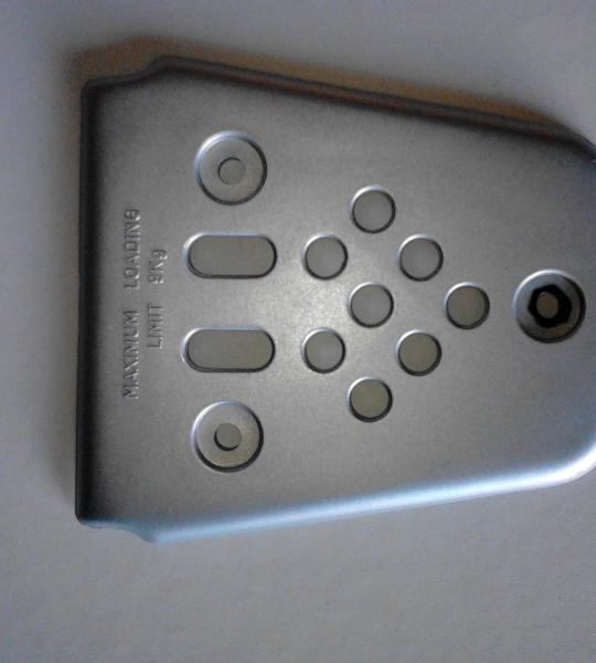 Piastra portapacchi originale per Cagiva