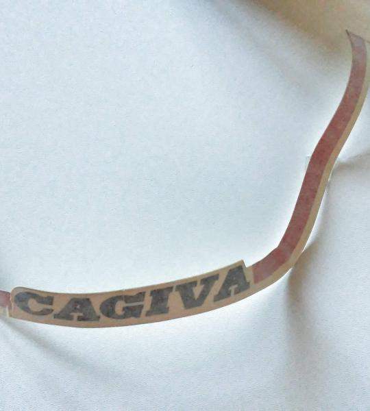 Decalco superiore cupolino "Cagiva" originale