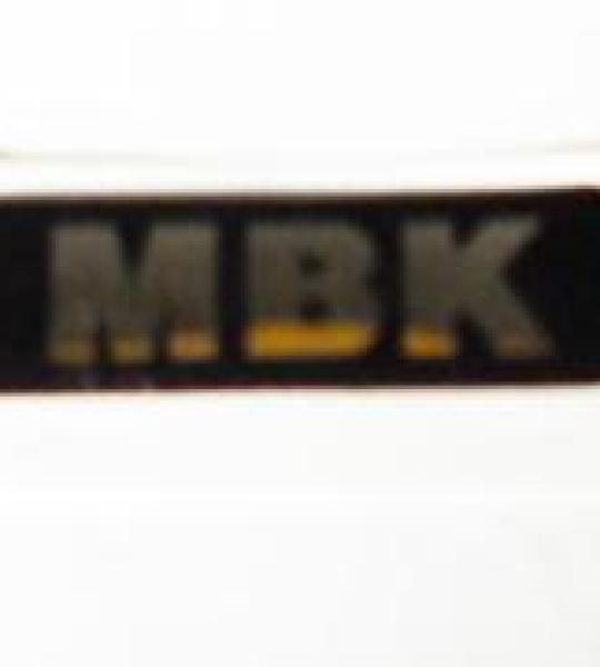 Adesivo Resinato Marchio " MBK " BOOSTER