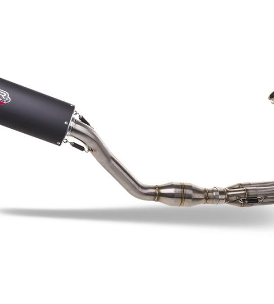 Scarico GPR compatibile con Yamaha Tracer 9 2021-2024 - Furore Nero