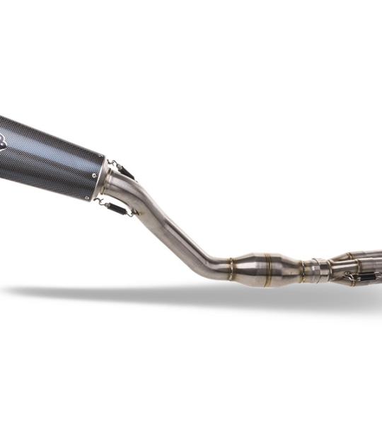 Scarico GPR compatibile con Yamaha Tracer 9 GT 2021-2024 - GP Evo4 Poppy