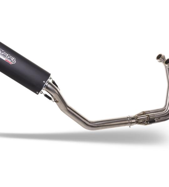 Scarico GPR compatibile con Yamaha Mt-09 Tracer 900 2015-2020 - Furore Nero