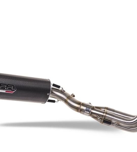 Scarico GPR compatibile con Yamaha Tracer 900 GT 2018-2020 - Gpe Ann. titanium