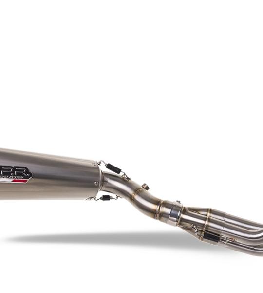 Scarico GPR compatibile con Yamaha XSR900 2016-2021 - GP Evo4 Titanium
