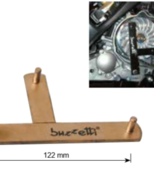 ATTREZZO PER BLOCCARE LA PULEGGIA ANTERIORE PER SUZUKI SIXTEEN 125 / 150