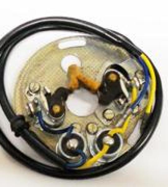 Piastra ruttore completa di contatti e condensatori per Benelli