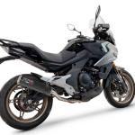 Scarico GPR compatibile con Cf Moto 700 Mt 2023-2024 - M3 Black Titanium