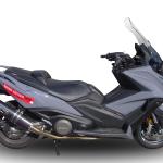 Scarico GPR compatibile con Kymco Ak 550 2017-2020 - Furore Nero