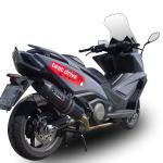 Scarico GPR compatibile con Kymco Ak 550 2017-2020 - Furore Nero